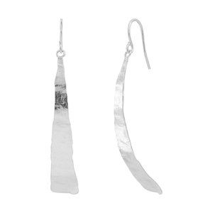 Silpada long hammered earrings On the Horizon Drop Earrings